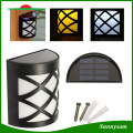 6 LED Solar Powered Outdoor Outdoor Garden Patio Cubierta de la terraza Roof Wall Pathway Light